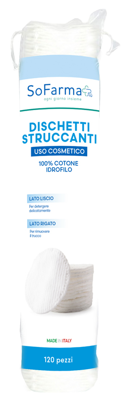 DISCHETTI STRUCCANTI 120 PEZZI SOFARMAPIU' - Fontenova srl