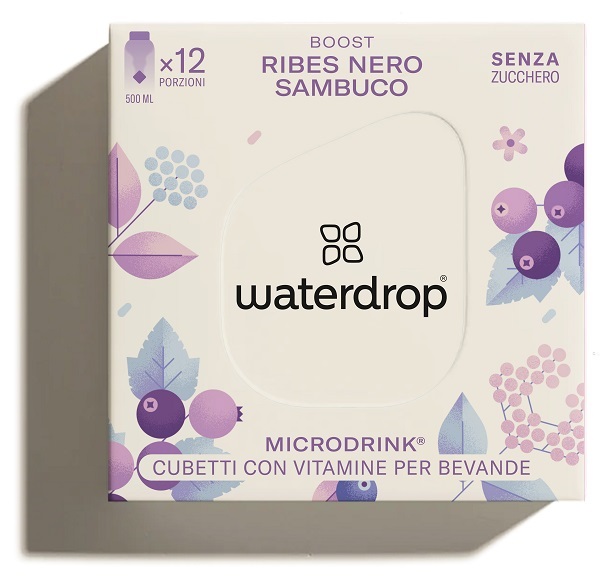 WATERDROP MICRODRINK BOOST 12 CUBETTI - Fontenova srl
