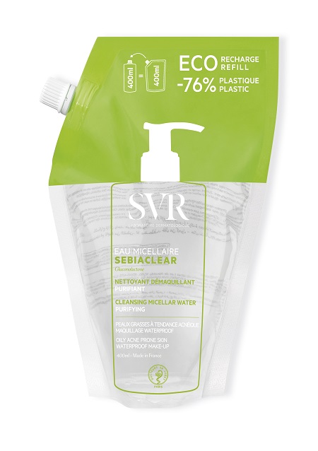 SEBIACLEAR EAU MICELLAIRE REFILL 400 ML - Fontenova srl