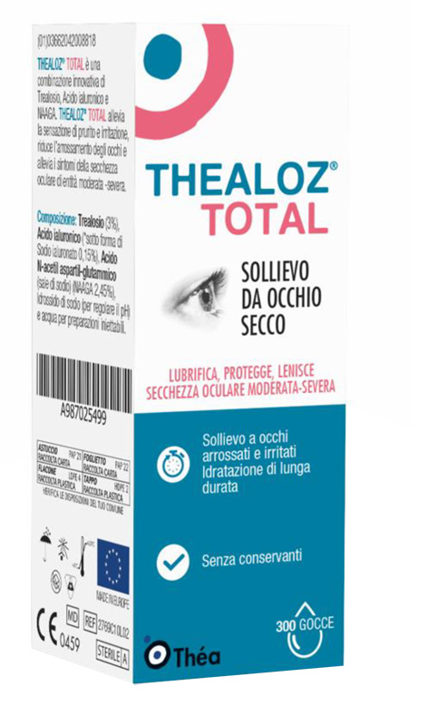 GOCCE OCULARI THEALOZ TOTAL 10 ML - Fontenova srl