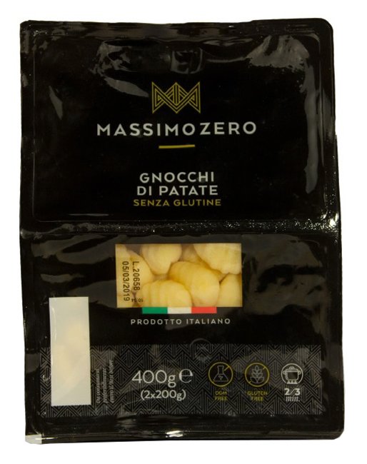 MASSIMO ZERO GNOCCHI PATATE 400 G - Fontenova srl