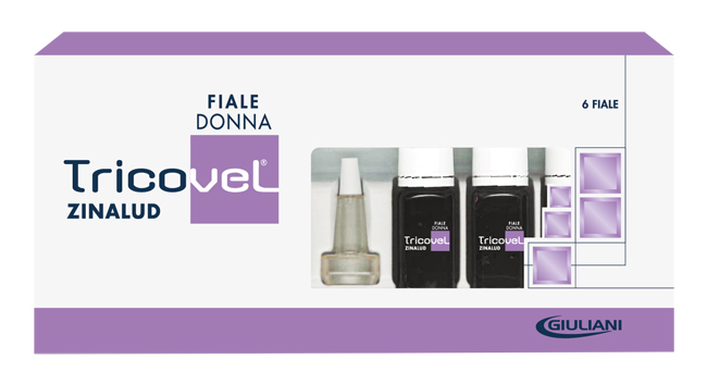 TRICOVEL ZINALUD DONNA 6 FIALE - Fontenova srl