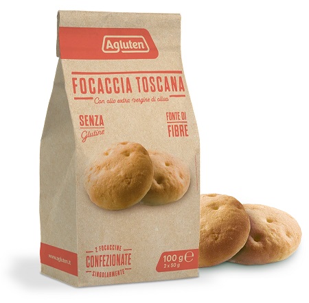 AGLUTEN FOCACCIA TOSCANA 100 G - Fontenova srl