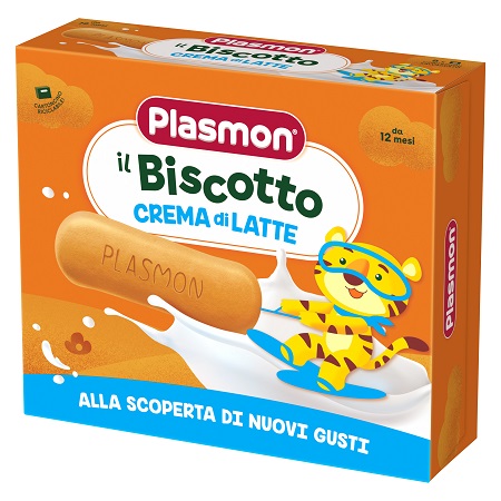 PLASMON BISCOTTO CREMA LATTE 8 PEZZI DA 40G - Fontenova srl