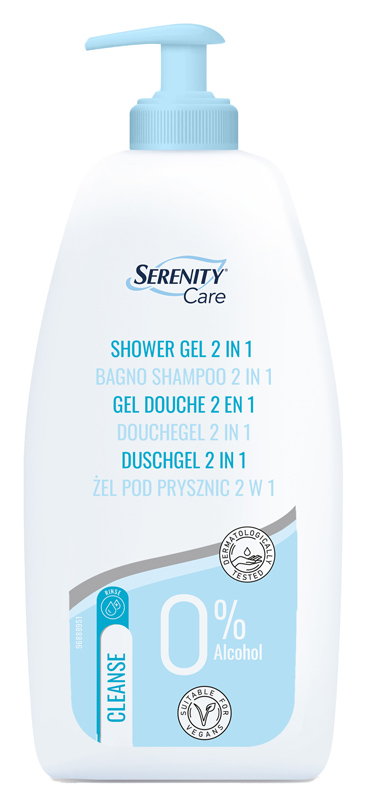 SERENITY CARE BAGNO SHAMPOO 2 IN 1 500 ML - Fontenova srl