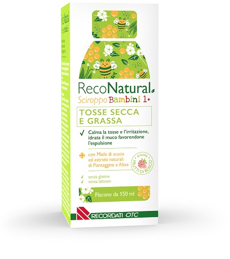 RECONATURAL SCIROPPO TOSSE BAMBINI 150 ML - Fontenova srl
