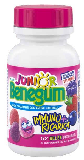 BENEGUM J IMMUNO + RICARICA FRUTTI ROSSI 156 G - Fontenova srl