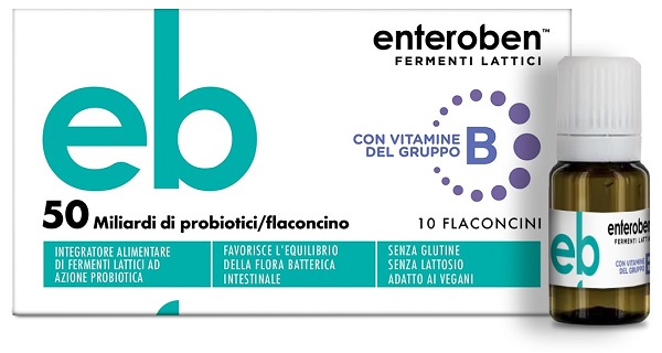 ENTEROBEN 50MLD 10 FLACONCINI DA 10 ML - Fontenova srl