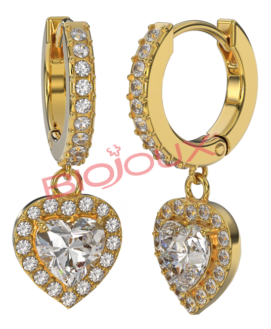 BJT313 ORECCHINI ALMA GOLD GOLD PLATED - Fontenova srl