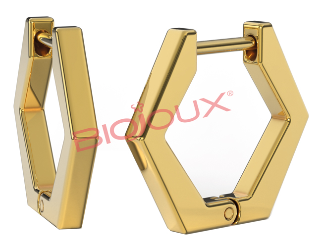 BJT319 ORECCHINI SOLEDAD GOLD PLATED - Fontenova srl