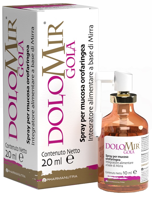 DOLOMIR GOLA SPRAY 20 ML - Fontenova srl