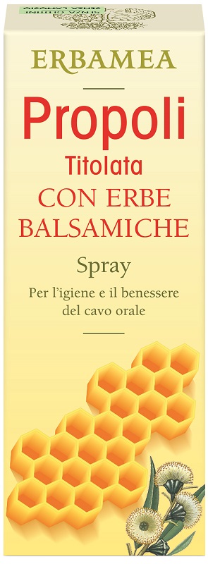PROPOLI TITOLATA SPRAY ERBE BALSAMICHE 20 ML - Fontenova srl