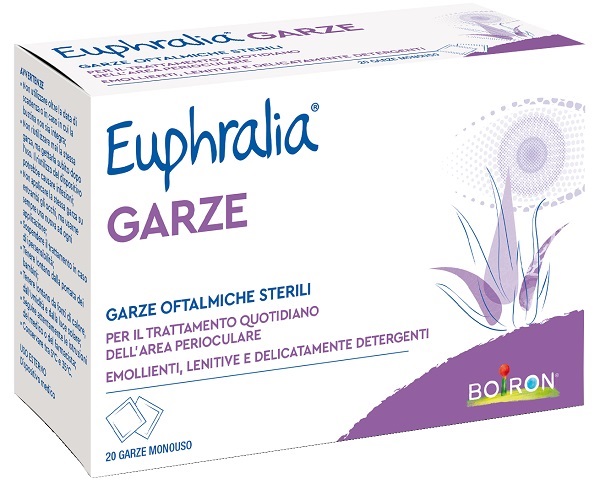 EUPHRALIA GARZE OFTALMICHE MONOUSO 20 PEZZI - Fontenova srl