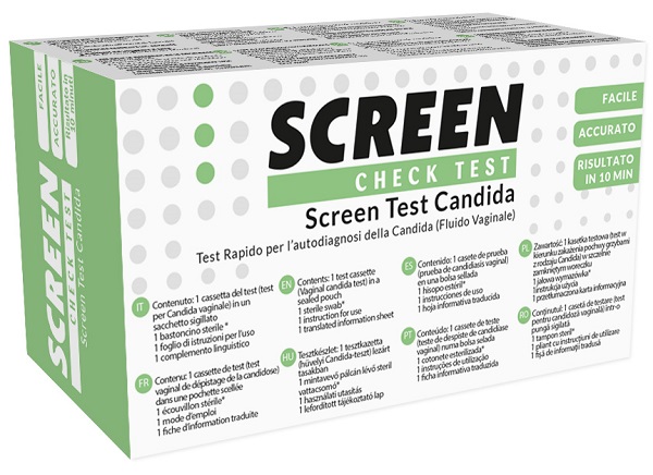 SCREEN TEST RAPIDO SCREEN TEST CANDIDA AUTODIAGNOSTICO 1 PEZZO - Fontenova srl