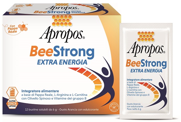 APROPOS BEESTRONG EXTRA ENERGIA 12 BUSTINE - Fontenova srl