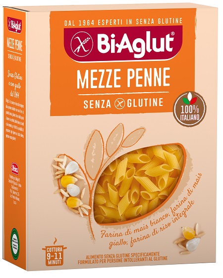 BIAGLUT MEZZE PENNE 400 G - Fontenova srl