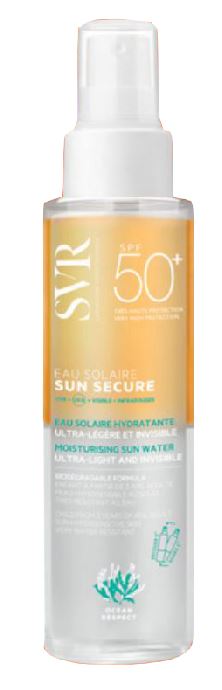 SUN SECURE EAU SOLAIRE SPF50+ TRAVEL SIZE 100 ML - Fontenova srl