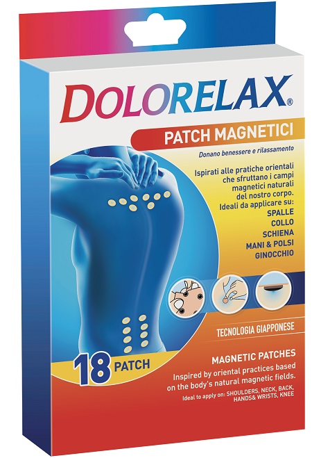 DOLORELAX PATCH MAGNETICI 3 BUSTINE DA 6 PEZZI - Fontenova srl