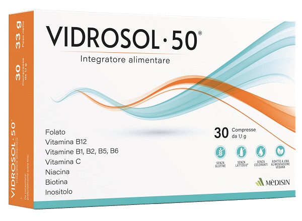 VIDROSOL 50 30 COMPRESSE - Fontenova srl