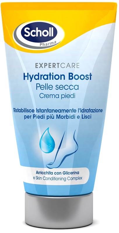 SCHOLL EXPERTCARE HYDRATION BOOST PELLE SECCA CREMA PIEDI 150 ML - Fontenova srl