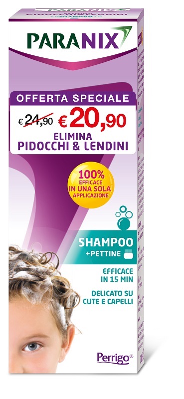 PARANIX SHAMPOO TRATTAMENTO TAGLIO PREZZO 200 ML - Fontenova srl