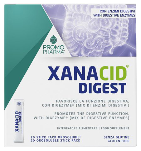 XANACID DIGEST 20 STICK - Fontenova srl