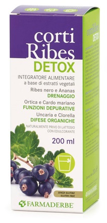 CORTI RIBES DETOX 200 ML - Fontenova srl