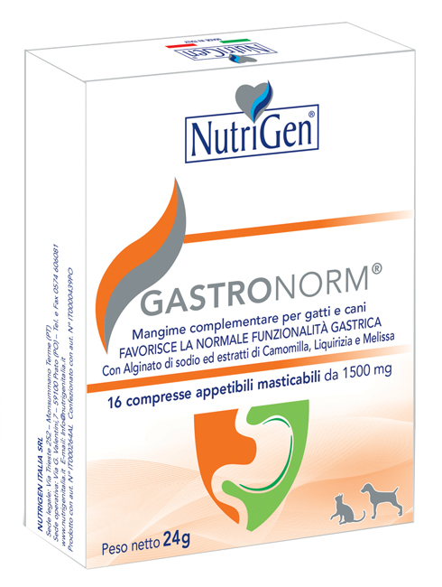 GASTRONORM 16 COMPRESSE NUTRIGEN - Fontenova srl