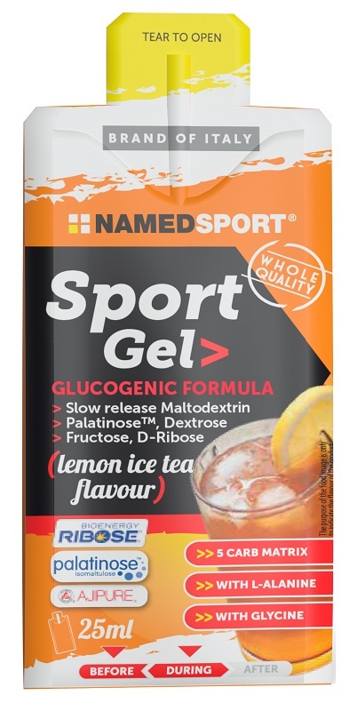 SPORT GEL LEMON ICE TEA 25 ML - Fontenova srl