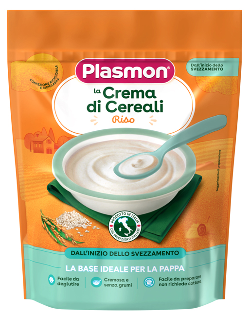 PLASMON CEREALI CREMA DI RISO 200 G - Fontenova srl