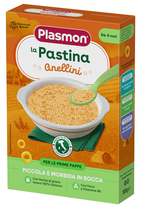 PLASMON PASTA ANELLINI 300 G - Fontenova srl