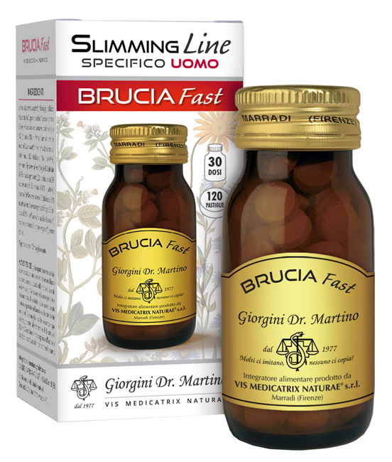 BRUCIA FAST UOMO 120 PASTIGLIE - Fontenova srl