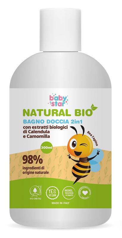 BABYSTAR BAGNODOCCIA 2IN1 NATURAL BIO - Fontenova srl