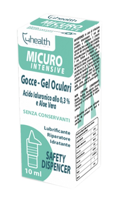 GOCCE OCULARI MICURO ACIDO IALURONICO 0,3% E ALOE VERA 10 ML - Fontenova srl