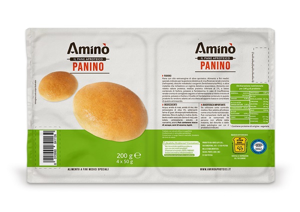 AMINO' PANINO 4 BLISTER X 50G - Fontenova srl