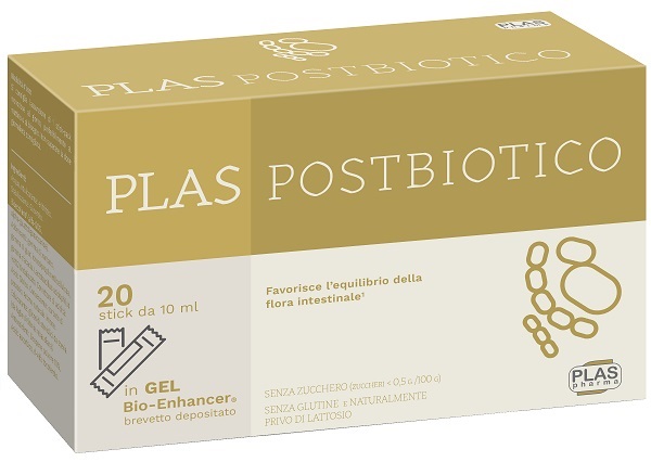 PLAS POSTBIOTICO 20 STICK PACK - Fontenova srl