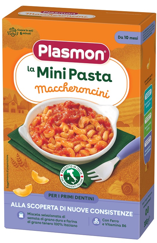 PLASMON PASTA MACCHERONCINI 300 G - Fontenova srl