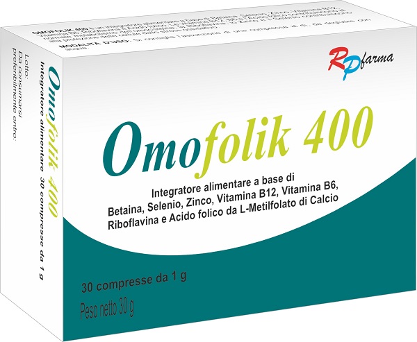 OMOFOLIK 400 30 COMPRESSE - Fontenova srl