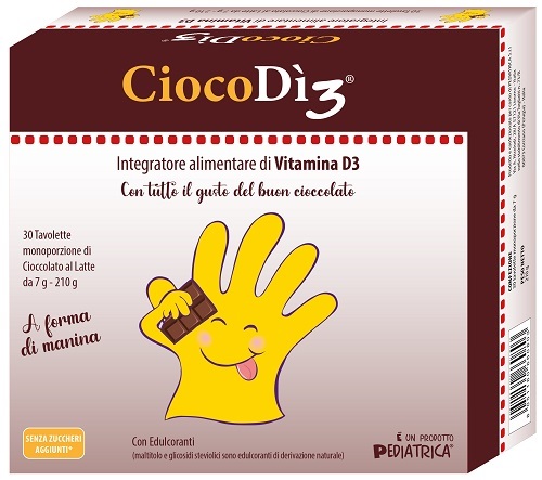CIOCODI3 30 TAVOLETTE DI CIOCCOLATO - Fontenova srl