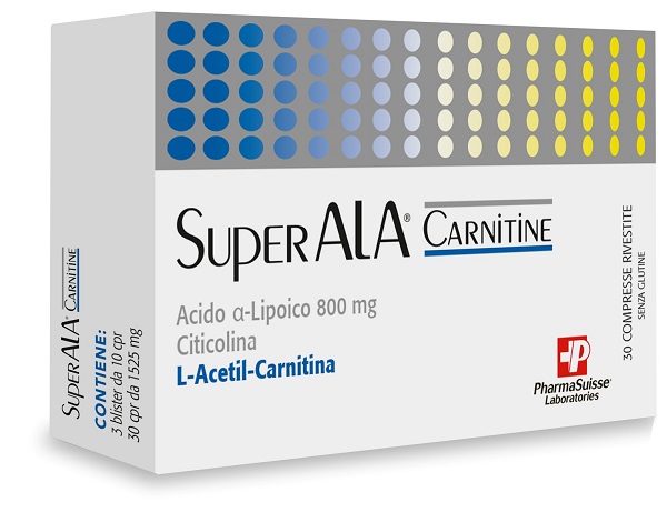 SUPERALA CARNITINE 30 COMPRESSE - Fontenova srl