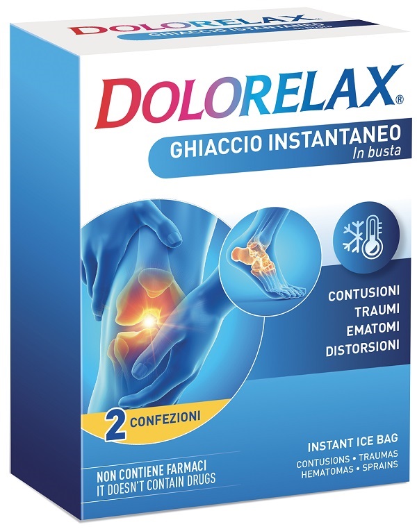 GHIACCIO ISTANTANEO DOLORELAX 2 BUSTE - Fontenova srl
