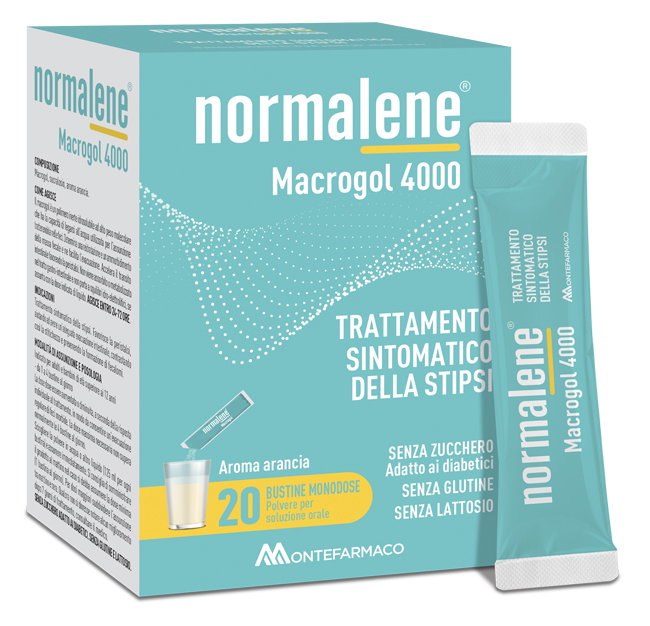 NORMALENE MACROGOL 4000 20 BUSTE - Fontenova srl