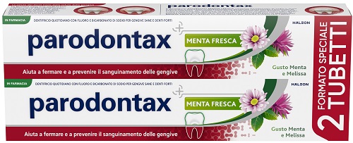 PARODONTAX BIPACK MENTA FRESCA 2 X 75 ML - Fontenova srl