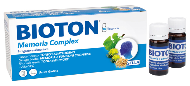 BIOTON MEMORIA COMPLEX 14 FLACONCINI DA 10 ML - Fontenova srl