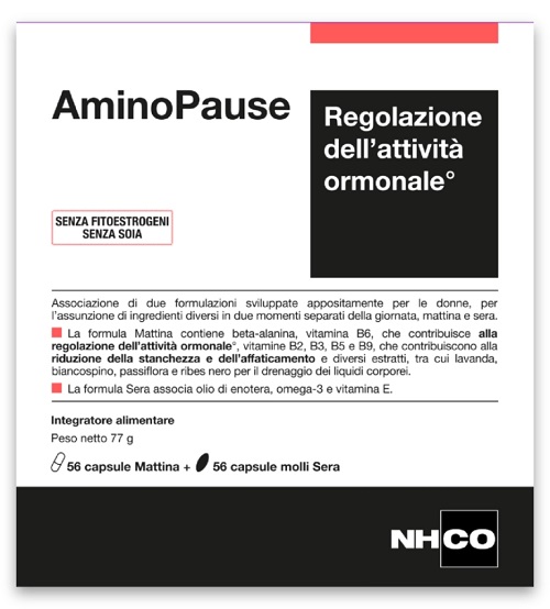 NHCO AMINOPAUSE 56 CAPSULE + 56 CAPSULE - Fontenova srl