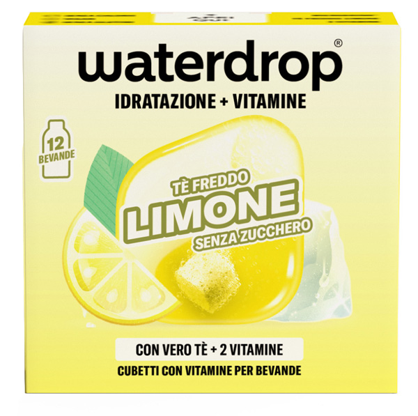 WATERDROP ICE TEA LIMONE 12 CUBETTI - Fontenova srl