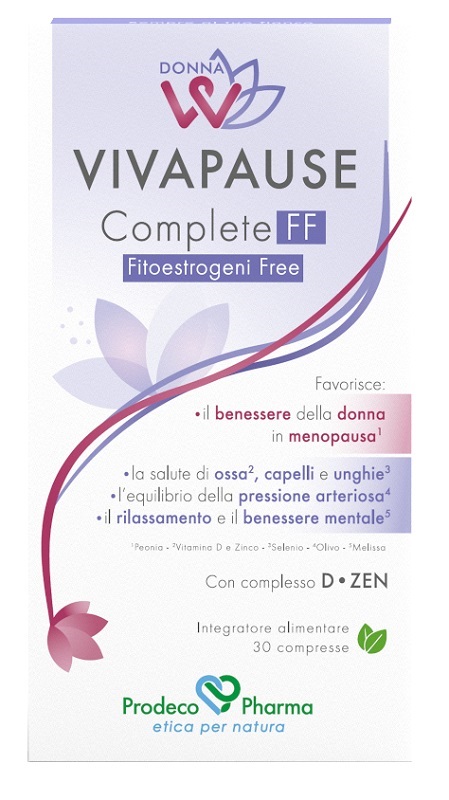 DONNAW VIVAPAUSE COMPLETE FF 30 COMPRESSE - Fontenova srl