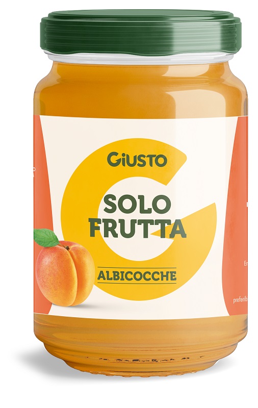 GIUSTO SOLO FRUTTA CONFETTURA ALBICOCCHE 220 G - Fontenova srl
