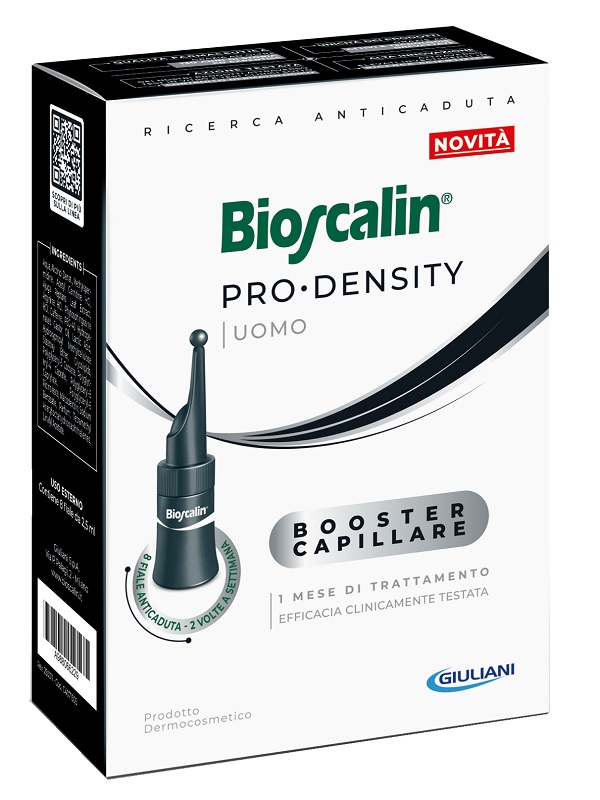 BIOSCALIN PRO DENSITY UOMO BOOSTER CAPILLARE 8 FIALE X 2,5ML - Fontenova srl