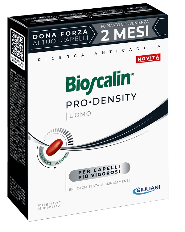 BIOSCALIN PRO DENSITY UOMO 60 COMPRESSE - Fontenova srl